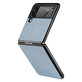 FixPremium - Puzdro Carbon pre Samsung Galaxy Z Flip 3, modrá