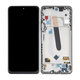 Xiaomi Poco F3 - LCD Displej + Dotykové Sklo + Rám (Black) OLED