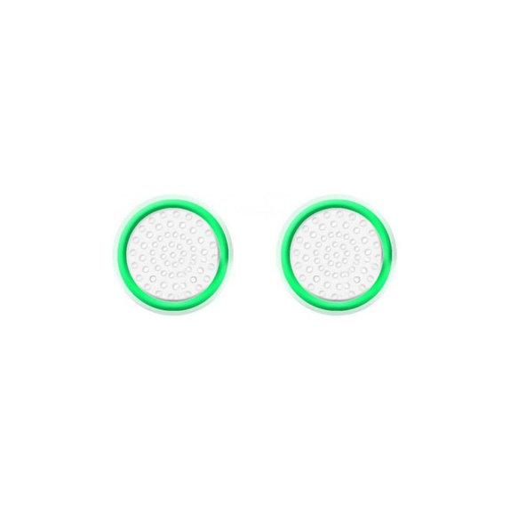 FixPremium - PS4/PS5 Controller Grip Caps - Set 2ks, transparentná zelená