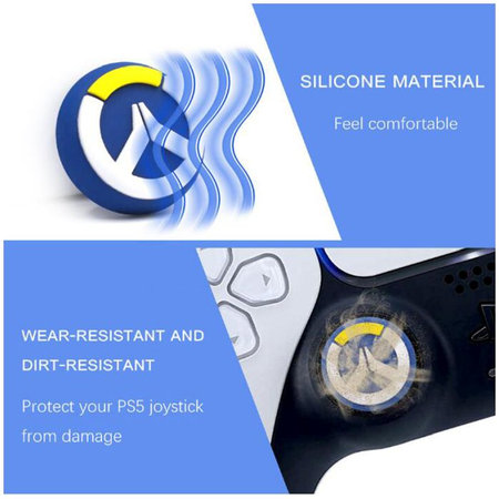 FixPremium - PS4/PS5 Biohazard Controller Grip Caps - Set 2ks