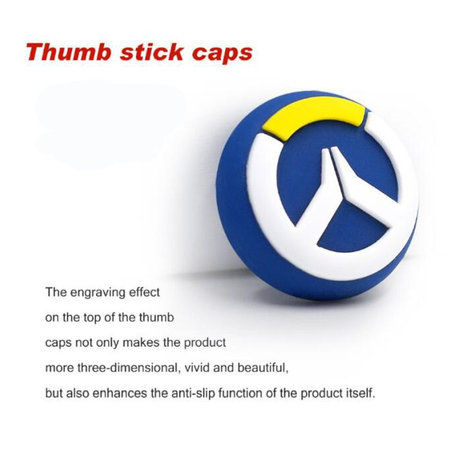 FixPremium - PS4/PS5 Skull Controller Grip Caps - Set 2ks