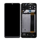 Samsung Galaxy M13 M135F - LCD Displej + Dotykové Sklo + Rám (Black) TFT