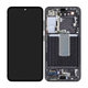 Samsung Galaxy S23 S911B - LCD Displej + Dotykové Sklo + Rám (Phantom Black) - GH82-30481A, GH82-30480A Genuine Service Pack