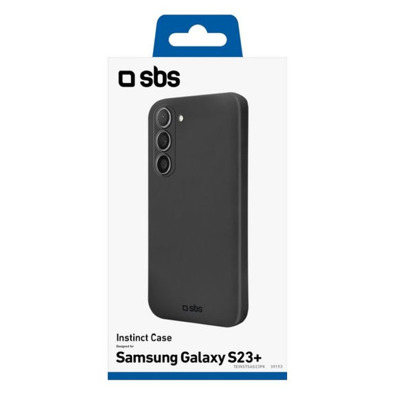 SBS - Puzdro Instinct pre Samsung Galaxy S23+, čierna
