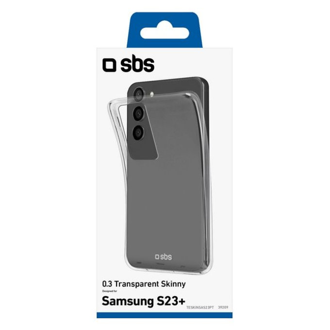 SBS - Puzdro Skinny pre Samsung Galaxy S23+, transparentná