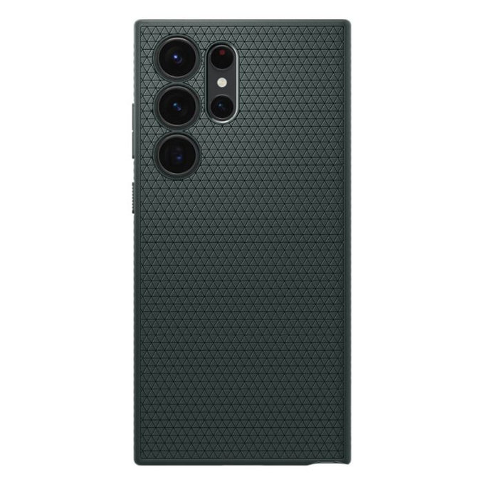 Spigen - Puzdro Liquid Air pre Samsung Galaxy S23 Ultra, Abyss Green