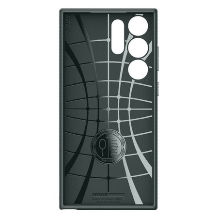 Spigen - Puzdro Liquid Air pre Samsung Galaxy S23 Ultra, Abyss Green