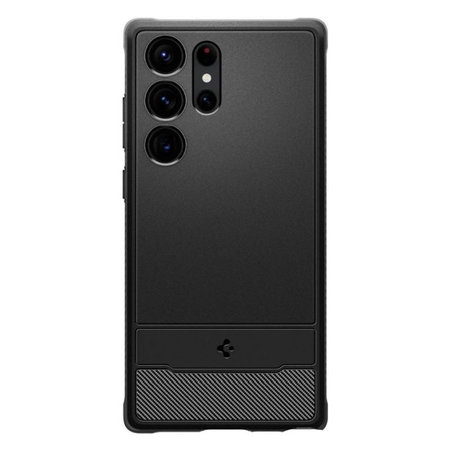 Spigen - Puzdro Rugged Armor pre Samsung Galaxy S23 Ultra, Matte Black