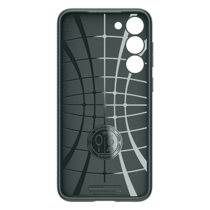 Spigen - Puzdro Liquid Air pre Samsung Galaxy S23, Abyss Green