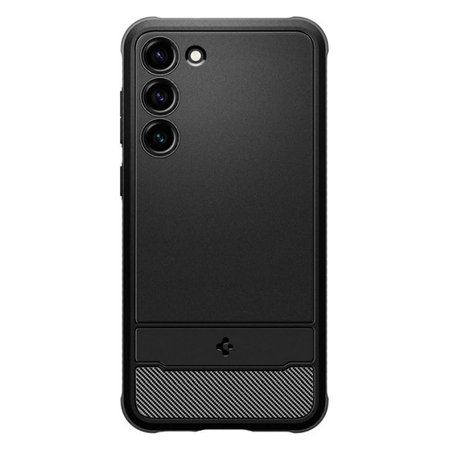 Spigen - Puzdro Rugged Armor pre Samsung Galaxy S23+, Matte Black