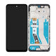 Motorola Moto G73 - LCD Displej + Dotykové Sklo + Rám (Black) - 5D68C22272 Genuine Service Pack