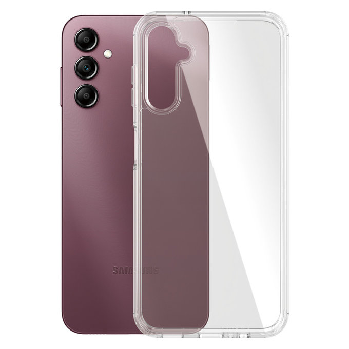 Puzdro HardCase AB pre Samsung Galaxy A14/A14 5G, Transparentná, PanzerGlass