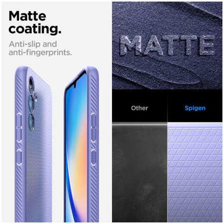 Spigen - Puzdro Liquid Air pre Samsung Galaxy A34 5G, Awesome Violet