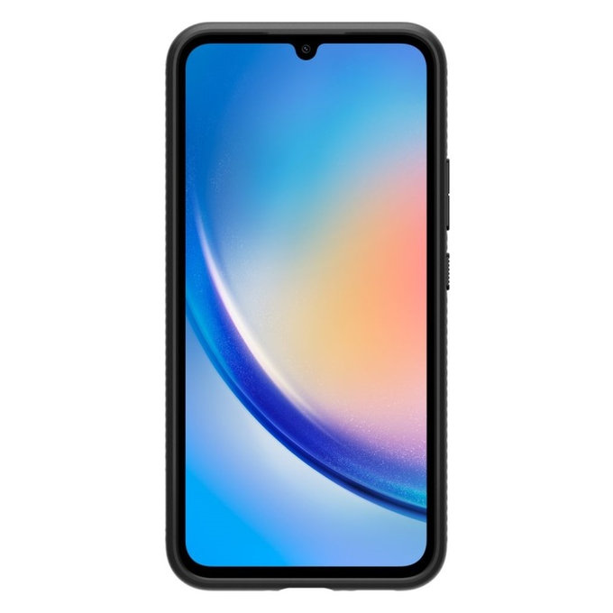 Spigen - Puzdro Liquid Air pre Samsung Galaxy A34 5G, Matte Black