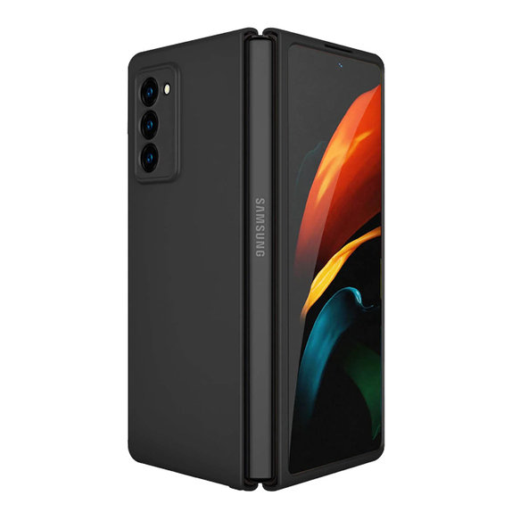 FixPremium - Silikónové Puzdro pre Samsung Galaxy Z Fold 2, čierna