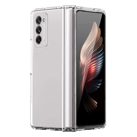 FixPremium - Silikónové Puzdro pre Samsung Galaxy Z Fold 2, transparentná