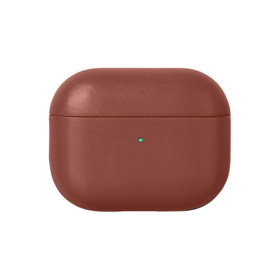 FixPremium - Kožené Puzdro pre AirPods 3, hnedá