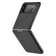 FixPremium - Puzdro Carbon pre Samsung Galaxy Z Flip 2, čierna