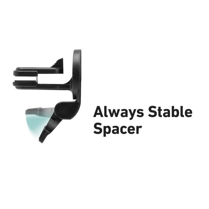 SBS - Držiak do auta Gripper, do mriežky, čierna