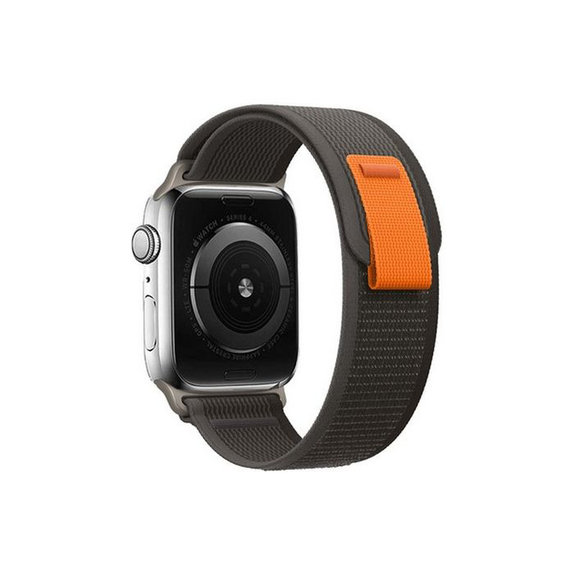 FixPremium - Remienok Trail Loop pre Apple Watch (42, 44, 45 a 49mm), space gray