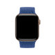 FixPremium - Remienok Solo Loop pre Apple Watch (42, 44, 45 a 49mm), dark blue