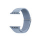 FixPremium - Remienok Solo Loop pre Apple Watch (42, 44, 45 a 49mm), light blue