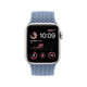 FixPremium - Remienok Solo Loop pre Apple Watch (42, 44, 45 a 49mm), light blue