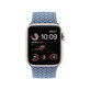 FixPremium - Remienok Solo Loop pre Apple Watch (42, 44, 45 a 49mm), light blue