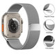 FixPremium - Remienok Milanese Loop pre Apple Watch (42, 44, 45 a 49mm), čierna