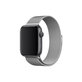 FixPremium - Remienok Milanese Loop pre Apple Watch (42, 44, 45 a 49mm), strieborná