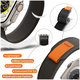 FixPremium - Remienok Trail Loop pre Apple Watch (38, 40 a 41mm), čierna