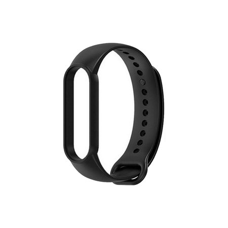 FixPremium - Silikónový Remienok pre Xiaomi Mi Band (5/6/7/7 NFC), čierna