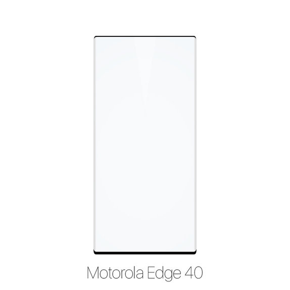 FixPremium Glass - 3D Tvrdené Sklo pre Motorola Edge 40