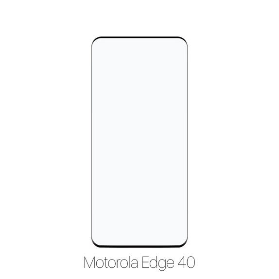 FixPremium FullCover Glass - 3D Tvrdené Sklo pre Motorola Edge 40