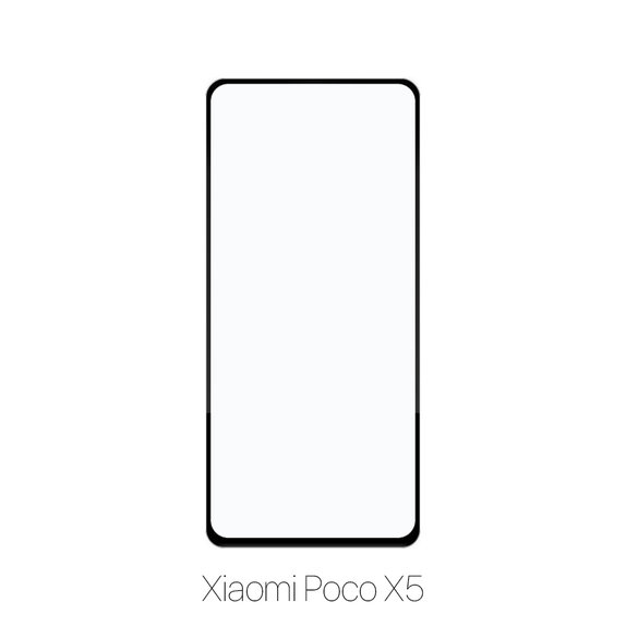 FixPremium FullCover Glass - Tvrdené Sklo pre Poco X5