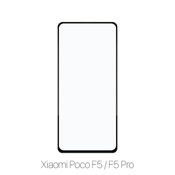 FixPremium FullCover Glass - Tvrdené Sklo pre Poco F5 a F5 Pro