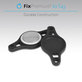 FixPremium - Držiak pre Apple AirTag na Bicykel, čierna