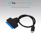 FixPremium - Kábel - USB / SATA 2.5", čierna