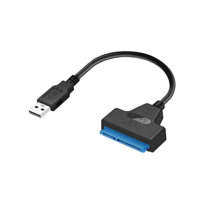 FixPremium - Kábel - USB / SATA 2.5", čierna