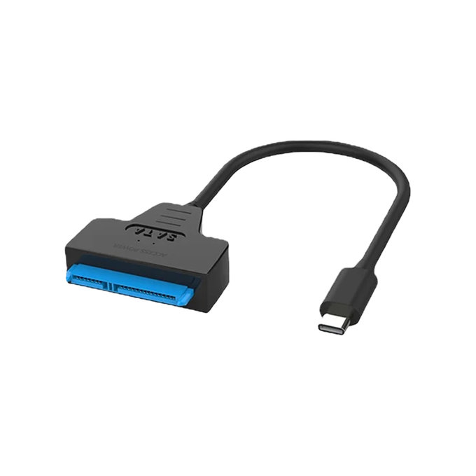 FixPremium - Kábel - USB-C / SATA 2.5", čierna