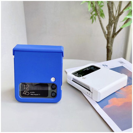 FixPremium - Silikónové Puzdro pre Samsung Galaxy Z Flip 4, ružová