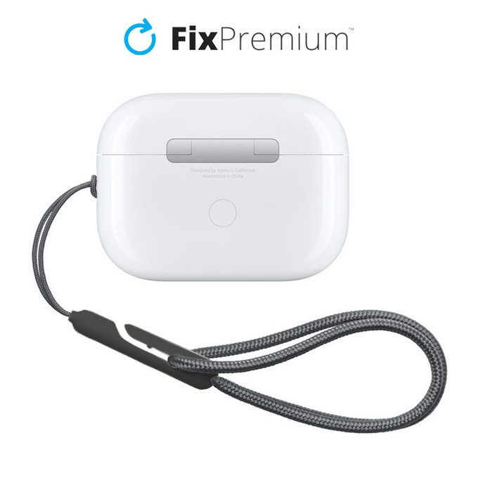 FixPremium - Popruh pre AirPods Pro 2, čierna