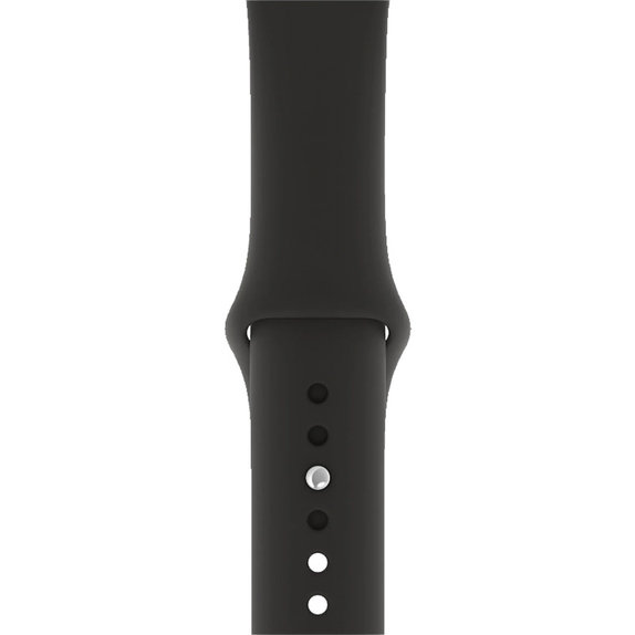 FixPremium - Silikónový Remienok pre Apple Watch (42, 44, 45 a 49mm), čierna