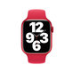 FixPremium - Silikónový Remienok pre Apple Watch (38, 40 a 41mm), červená