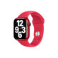 FixPremium - Silikónový Remienok pre Apple Watch (38, 40 a 41mm), červená
