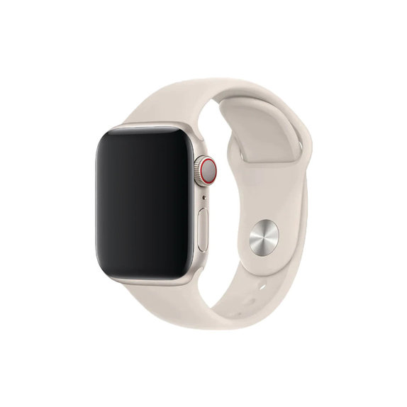 FixPremium - Silikónový Remienok pre Apple Watch (42, 44, 45 a 49mm), zlatá