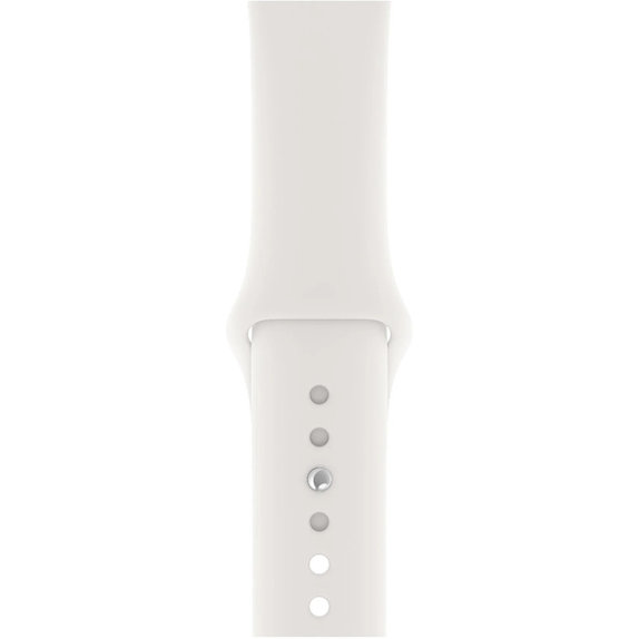 FixPremium - Silikónový Remienok pre Apple Watch (42, 44, 45 a 49mm), biela