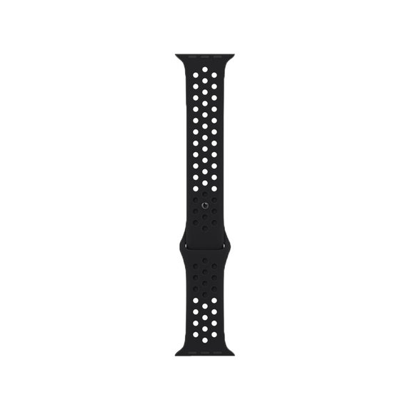 FixPremium - Silikónový Športový Remienok pre Apple Watch (42, 44, 45 a 49mm), čierna