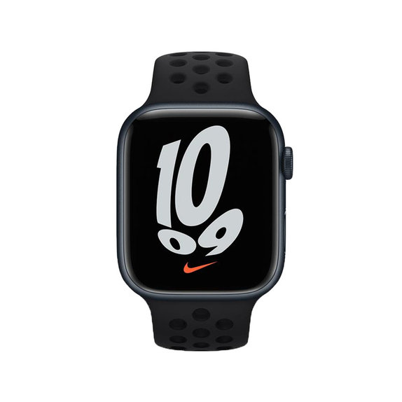 FixPremium - Silikónový Športový Remienok pre Apple Watch (42, 44, 45 a 49mm), čierna