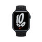FixPremium - Silikónový Športový Remienok pre Apple Watch (42, 44, 45 a 49mm), čierna